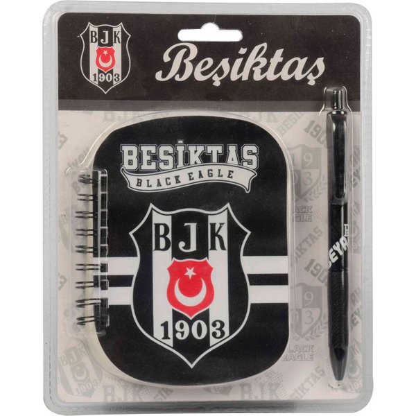 Beşiktaş 3D Not Defteri Kırtasiye Seti