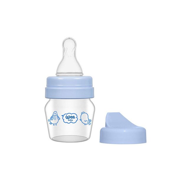 Wee Baby Mini Cam Alıştırma Bardağı Seti 30 ml Mavi