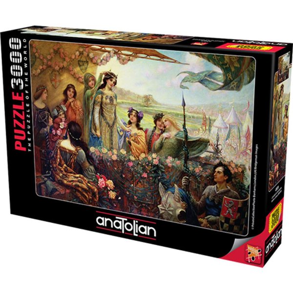 Anatolian Puzzle Lancelot & Guinevere 3000 Parça Puzzzle 4929