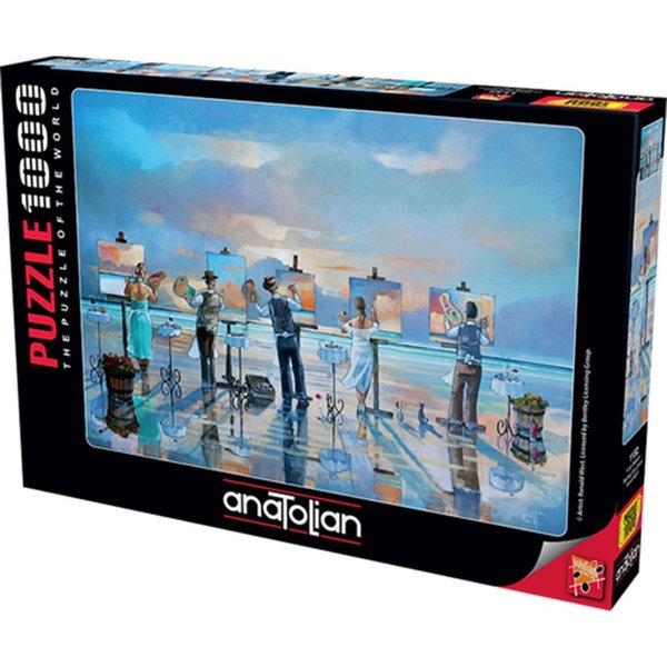 Anatolian Puzzle Fırça Darbeleri 1000 Parça Puzzle 1132