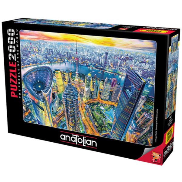 Anatolian Puzzle Şanghay 2000 Parça Puzzle 3962