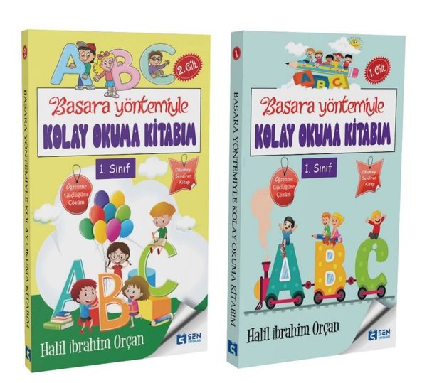 Basara Yöntemiyle Kolay Okuma Kitabım Seti - 2 Kitap Takım