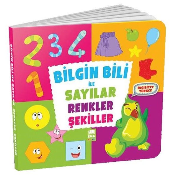 Bilgin Bili ile Sayılar Renkler Şekiller