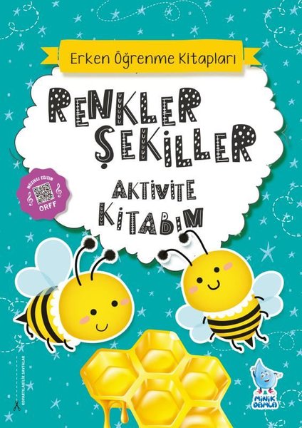 Renkler Şekiller Aktivite Kitabım - Erken Öğrenme Kitapları