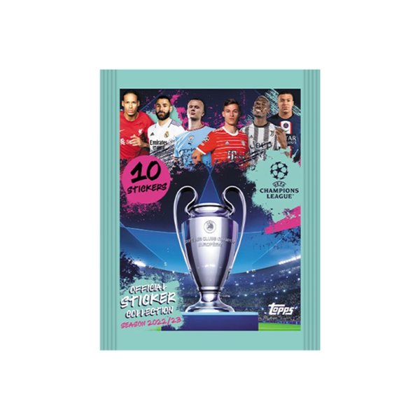 Topps UEFA Şampiyonlar Ligi 22/23 Sticker Paket