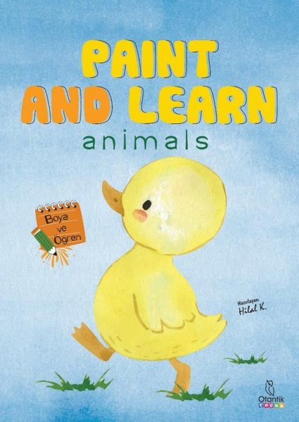 Paint and Learn: Animals - Boya ve Öğren