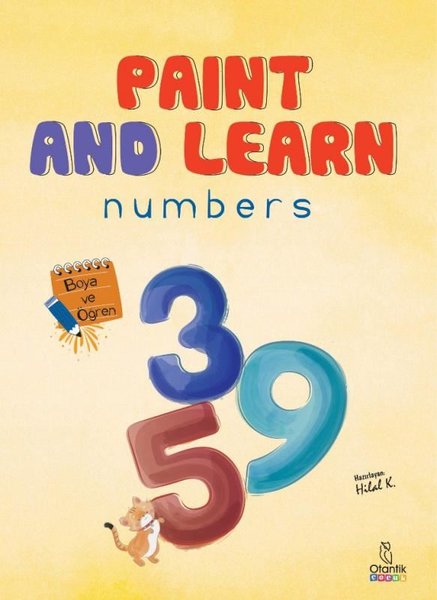 Paint and Learn: Numbers - Boya ve Öğren