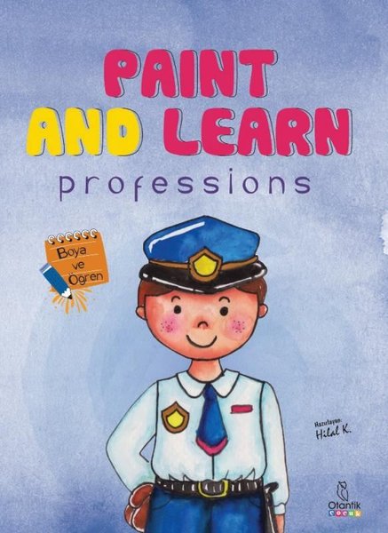 Paint and Learn:  Professions - Boya ve Öğren