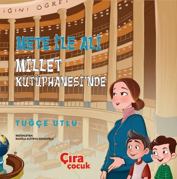 Mete ile Ali Millet Kütüphanesinde