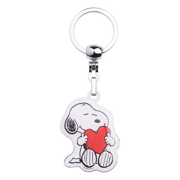 Snoopy Anahtarlık Kalp