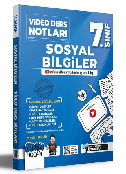 2023 7.Sınıf Sosyal Bilgiler Video Ders Notları Konu Anlatımı