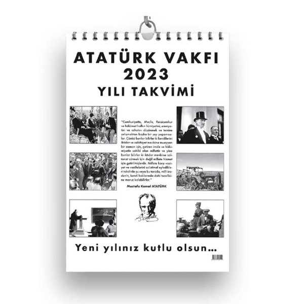Atatürk Vakfı 2023 Duvar Takvimi