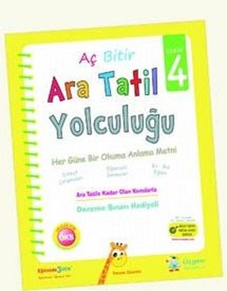 4.Sınıf Ara Tatil Yolculuğu Seti