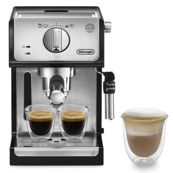 Delonghi ECP35.31 Manuel Espresso ve Kahve Makinesi Gümüş