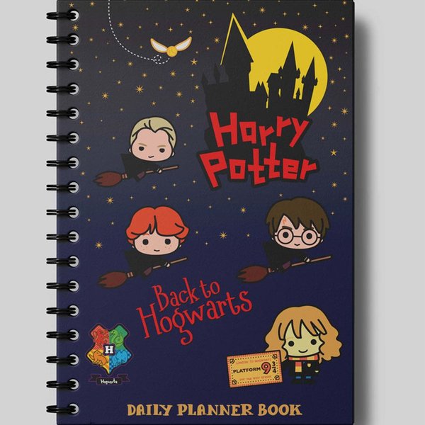 Harry Potter Daily Spiralli Planner Book-03