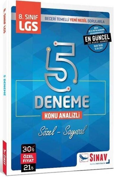 8.Sınıf LGS 5 Deneme