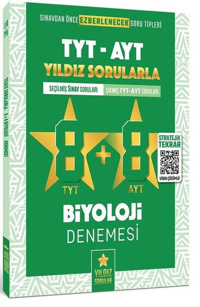 TYT AYT Biyoloji 8+8 Deneme