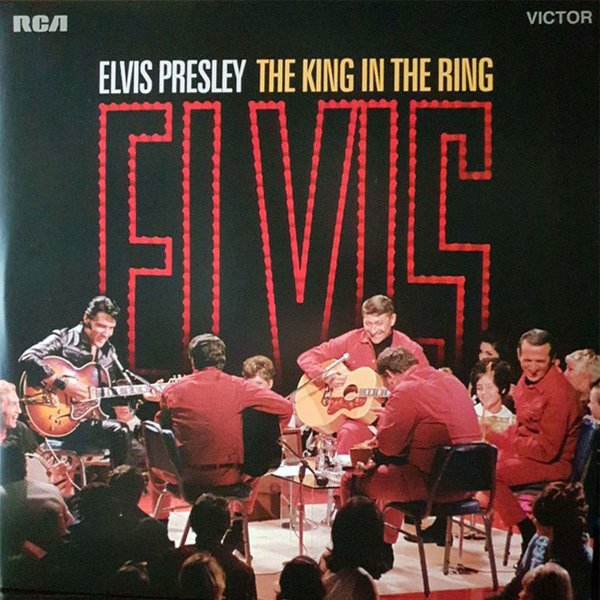 Elvis Presley The King in The Ring Plak