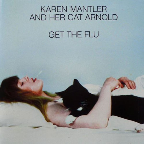 Karen Mantler And Her Cat Arnold Get The Flu Plak