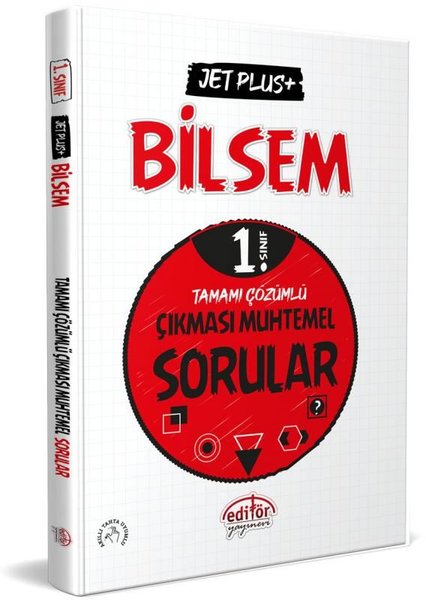 1.Sınıf Bilsem Jet Plus Tamamı Çözümlü Çıkması Muhtemel Sorular