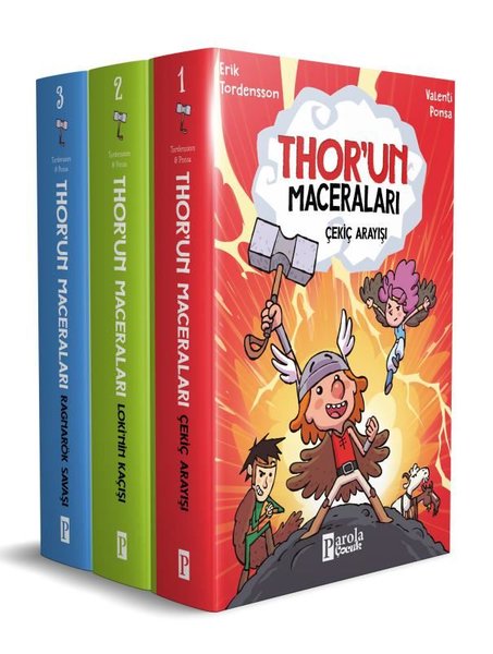 Thor'un Maceraları Seti - 3 Kitap Takım