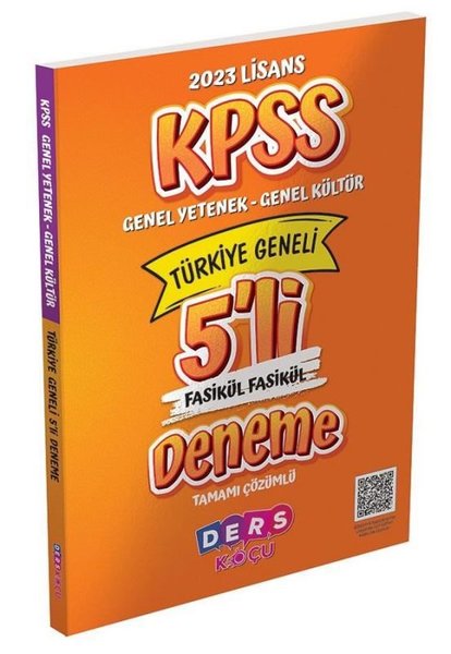 KPSS GKGY Lisans 5'li Fasikül Fasikül Deneme