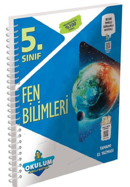 5.Sınıf Fen Bilimleri Okulum Akıllı Defter