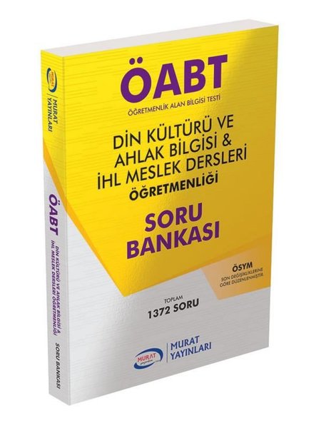 ÖABT Din Kültürü ve Ahlak Bilgisi & İHL Meslek Dersleri Öğretmenliği Soru Bankası