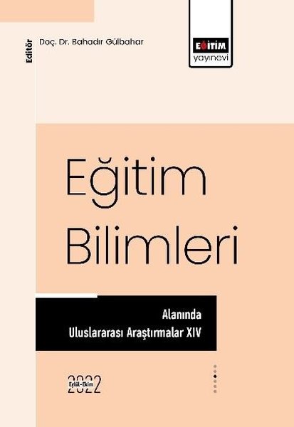 Eğitim Bilimleri Alanında Uluslararası Araştırmalar 14