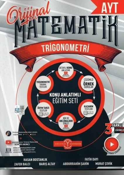 2023 AYT Matematik Trigonometri Konu Anlatımlı Eğitim Seti