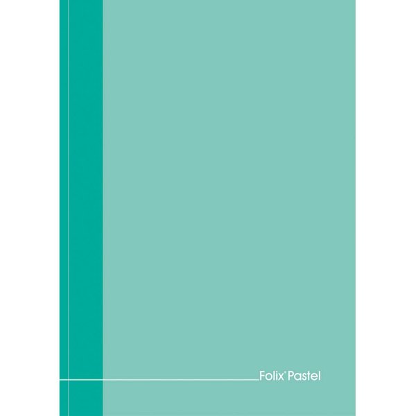 Folix Pastel 12x17 İplik Dikişli 70 gr Beyaz Kağıt Sert Kapak 160 Yaprak Kareli Flx-822746