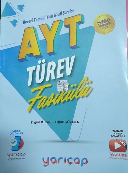 2022 AYT Türev Fasikülü