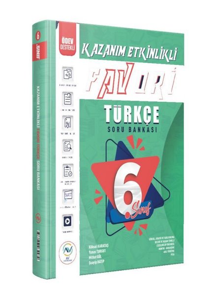 2023 6.Sınıf Türkçe Kazanım Etkinlikli Soru Bankası