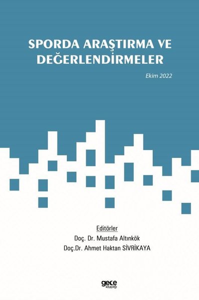 Sporda Araştırma ve Değerlendirmeler - Ekim 2022