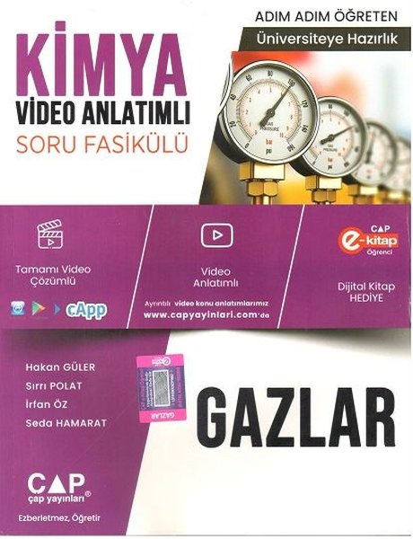 2023 Kimya Gazlar Video Anlatımlı Soru Fasikülü