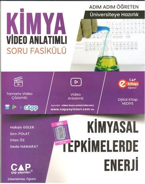 2023 Kimya Kimyasal Tepkimelerde Enerji Video Anlatımlı Soru Fasikülü