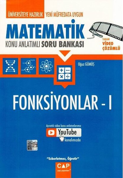 2022 Matematik Fonksiyonlar 1 Konu Anlatımlı Soru Bankası