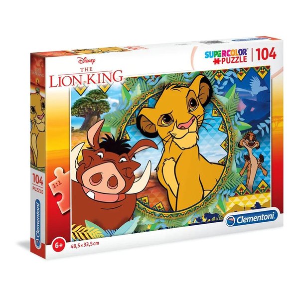 Clementoni Lion King 104 Parça Puzzle 27287