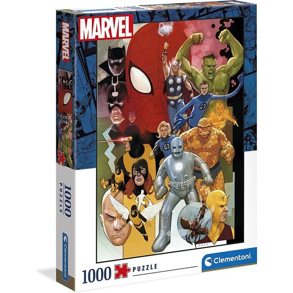 Clementoni Marvel 1000 Parça High Quality Collection Yetişkin Puzzle 39612