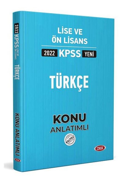 2022 KPSS Lise Ön Lisans Türkçe Konu Anlatımlı