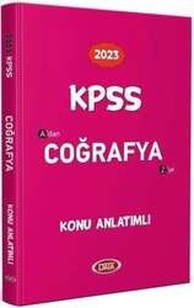 2022 KPSS Coğrafya Konu Anlatımlı