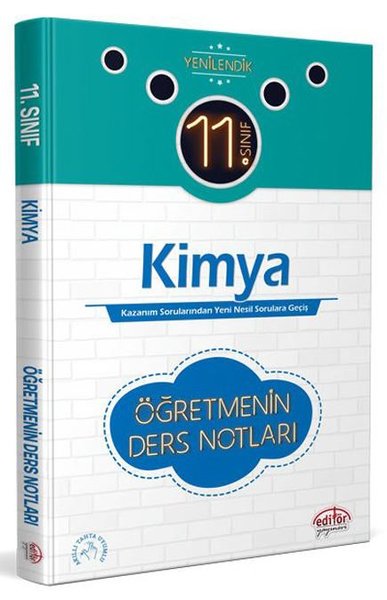 11.Sınıf Kimya Öğretmenin Ders Notları