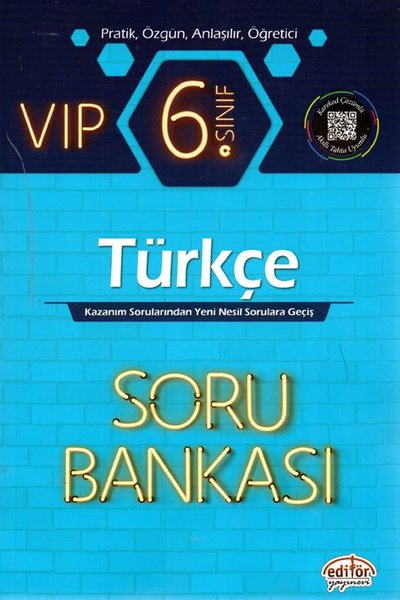 6.Sınıf VIP Türkçe Soru Bankası
