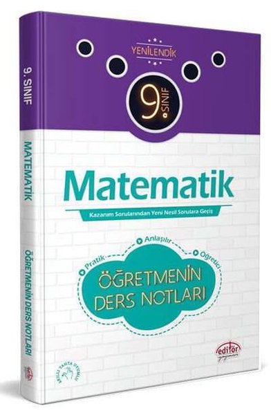 9.Sınıf Matematik Öğretmenin Ders Notları