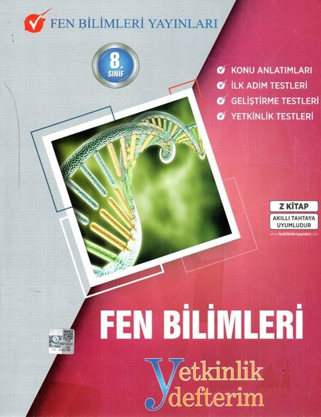 8.Sınıf Yeni Nesil Fen Bilimleri Yetkinlik Defterim