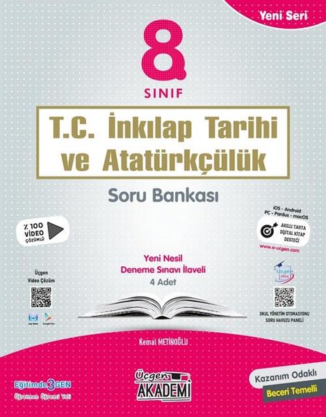 8.Sınıf T.C. İnkılap Tarihi ve Atatürkçülük Soru Bankası