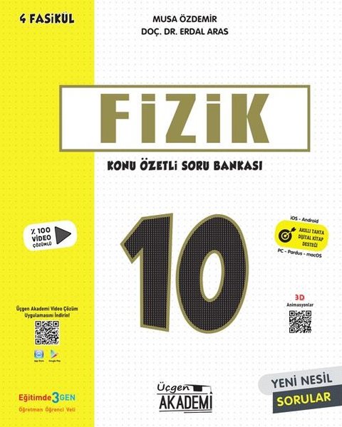 10.Sınıf Fizik Konu Özetli Soru Bankası - 4 Fasikül