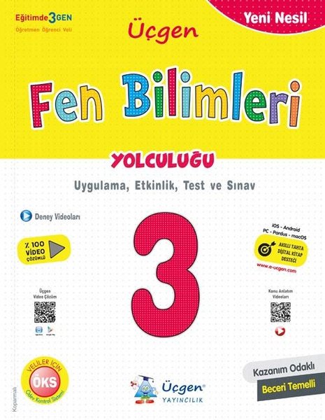 3.Sınıf Yeni Nesil Fen Bilimleri Yolculuğu