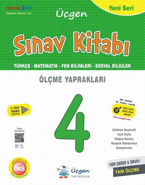 4.Sınıf Sınav Kitabı