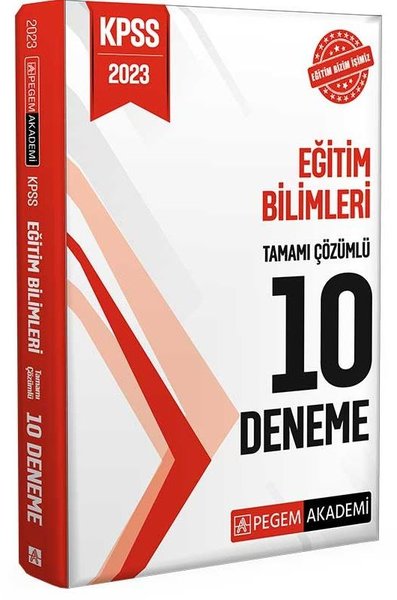 2023 KPSS Eğitim Bilimleri Tamamı Çözümlü 10 Deneme